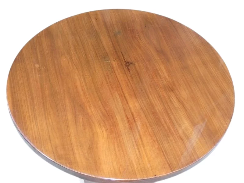 Guéridon , table basse , Art Déco en noyer vernis au tampon 1930/40