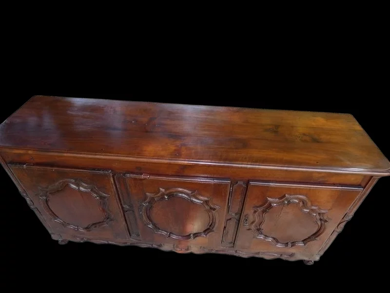 Enfilade 3 portes Régence en merisier début 18 ème