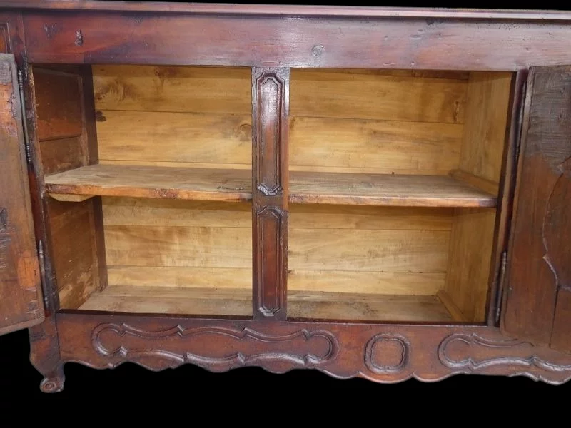 Enfilade 3 portes Régence en merisier début 18 ème