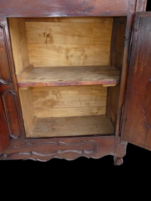 Enfilade 3 portes Régence en merisier début 18 ème