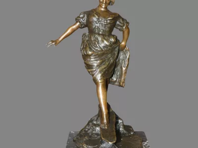 BRONZESKULPTUR von Gabriel PARENTE