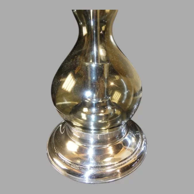 Chromen lamp van Richard Essig