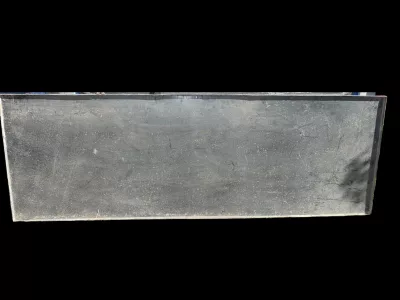 Plaque émaillée ancienne publicitaire "KLEBER-COLOMBES-PNEUS" 193 X 66