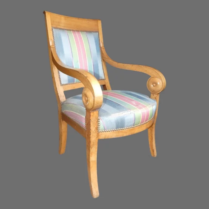 Schreibtischstuhl im Stil des französischen Empire