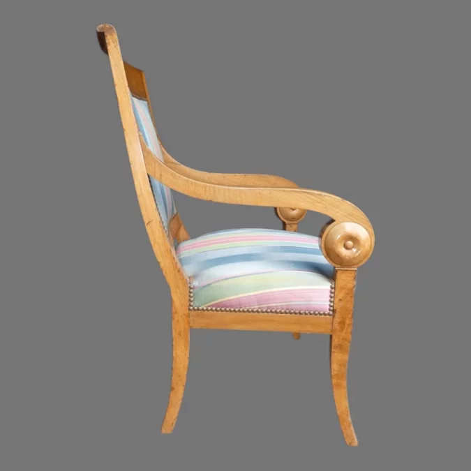 Schreibtischstuhl im Stil des französischen Empire