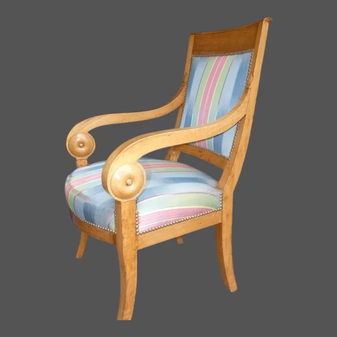 Schreibtischstuhl im Stil des französischen Empire