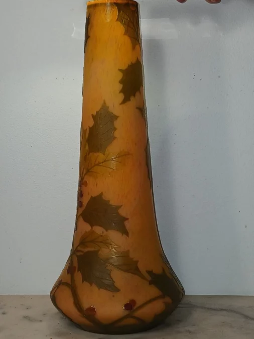 JUGENDSTIL-VASE von LEGRAS