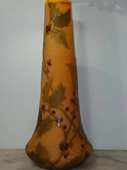 JUGENDSTIL-VASE von LEGRAS