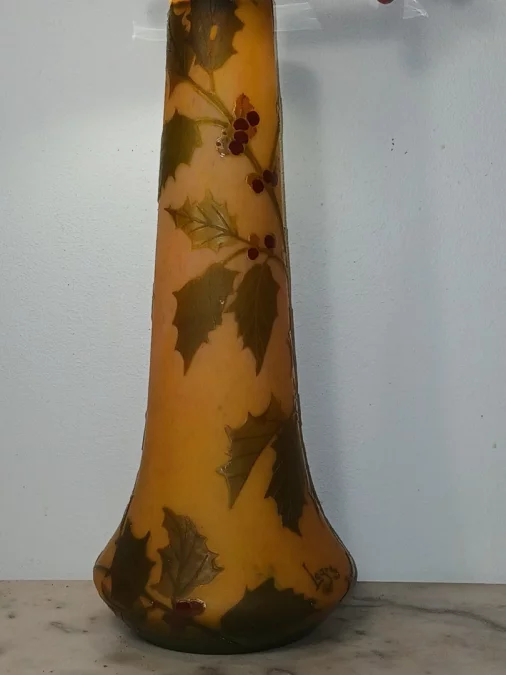 JUGENDSTIL-VASE von LEGRAS