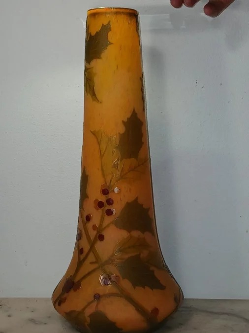 JUGENDSTIL-VASE von LEGRAS