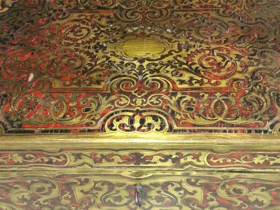 Coffret en marqueterie Boulle début 19ème