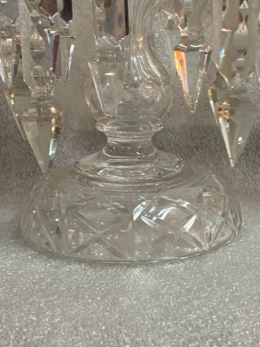 1940′ Pair of Baccarat Pineapple Doors