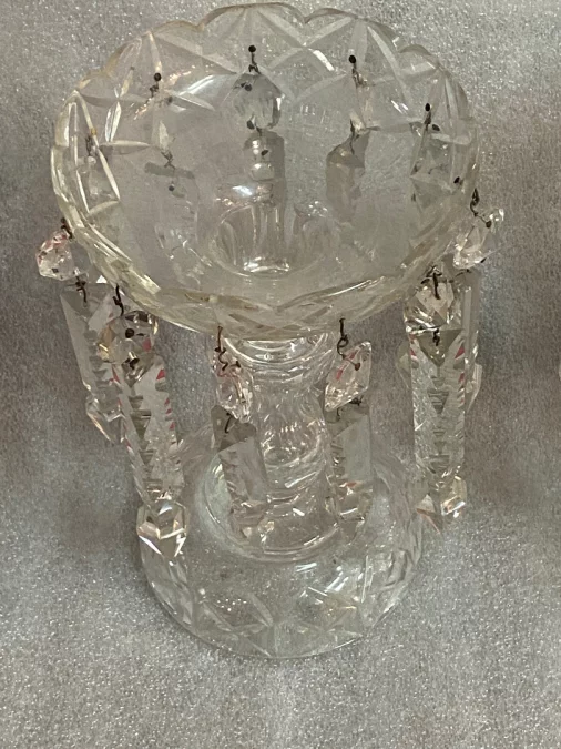 1940′ Pair of Baccarat Pineapple Doors