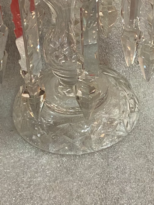 1940′ Pair of Baccarat Pineapple Doors