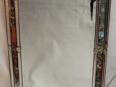 1850′ Venetian Mirror Style LXIV Floral Decor