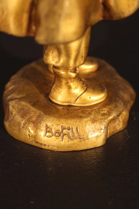 CHRYSELEPHANTINE FIGUR von BOFFIL