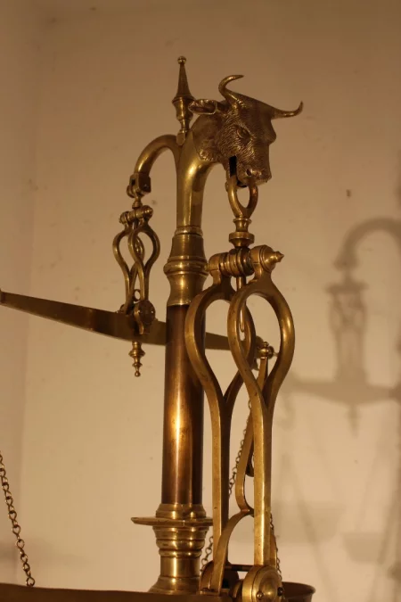 Balance  de boucher 19e siècle