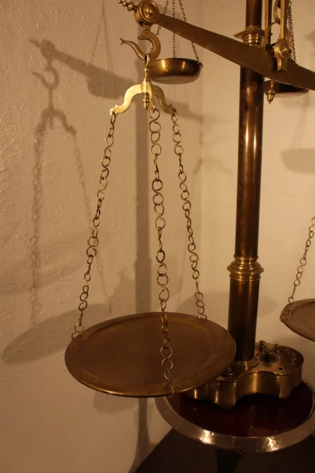 Balance  de boucher 19e siècle