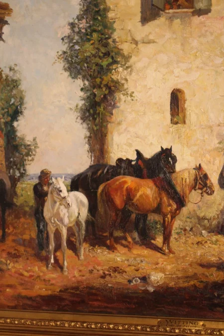 GEMÄLDE DES 19. JAHRHUNDERTS von WITTING