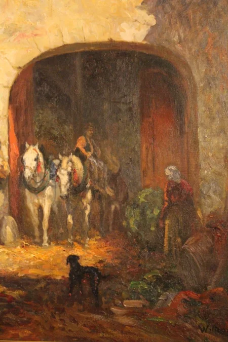 GEMÄLDE DES 19. JAHRHUNDERTS von WITTING