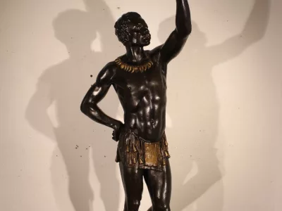 Africain en torchère