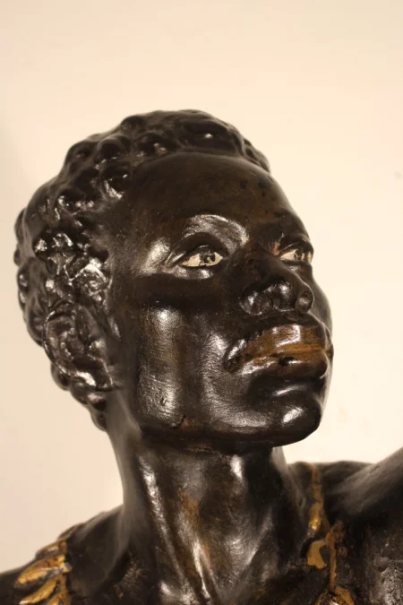 Africain en torchère