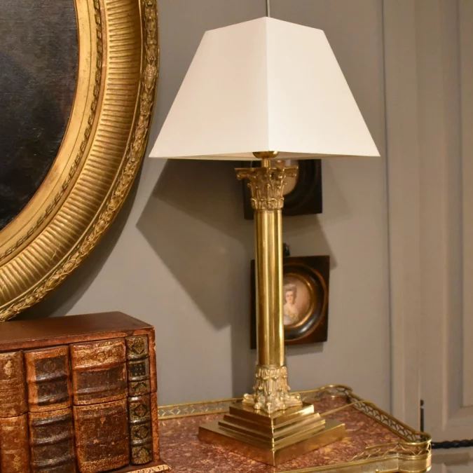 Lampe de style Empire