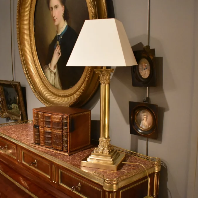 Lampe de style Empire