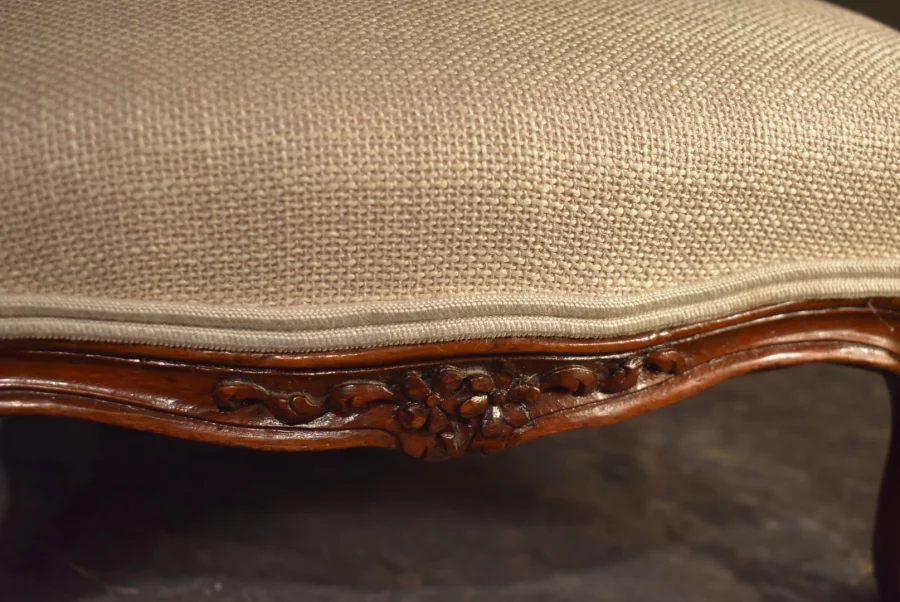 Tabouret de pieds de style Louis XV