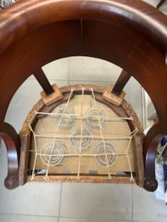 Fauteuil de bureau en acajou