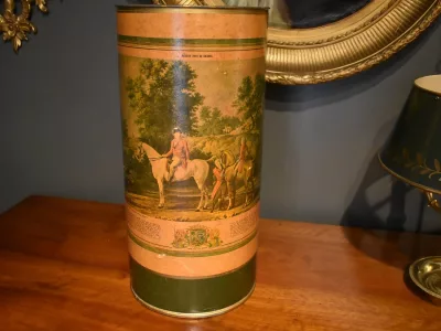 Porte parapluies ou porte cannes en tôle peinte