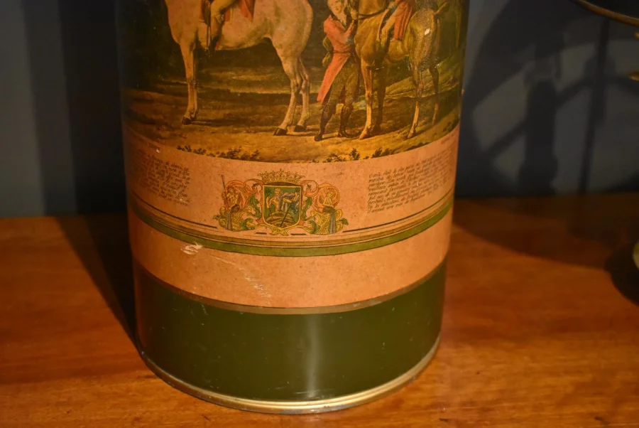 Porte parapluies ou porte cannes en tôle peinte