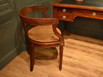 Fauteuil de bureau de style Louis XVI