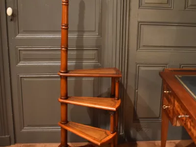 Grand escabeau de bibliothèque