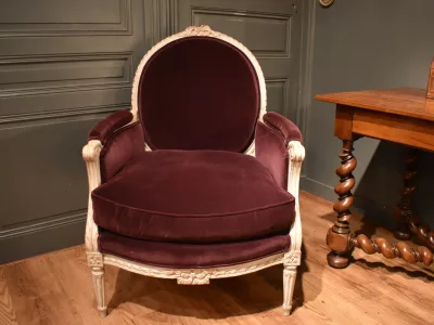 Bergère de style Louis XVI