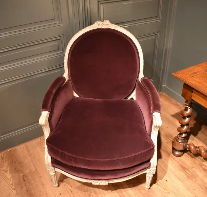 Bergère de style Louis XVI