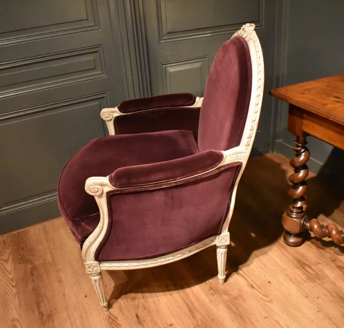 Bergère de style Louis XVI