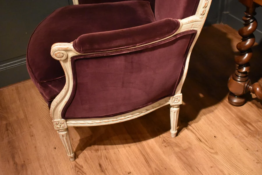 Bergère de style Louis XVI
