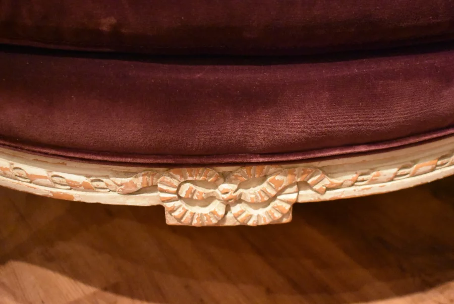 Bergère de style Louis XVI