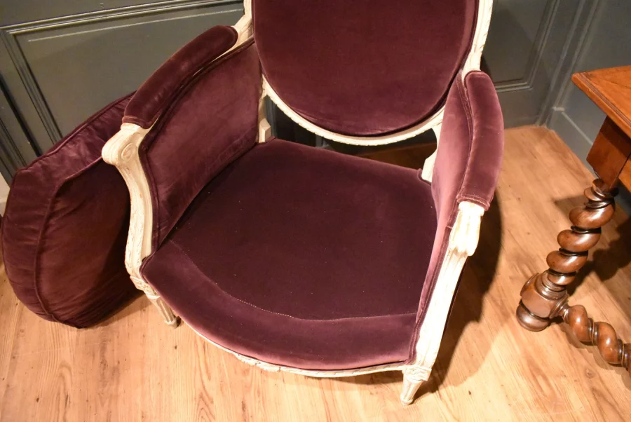 Bergère de style Louis XVI