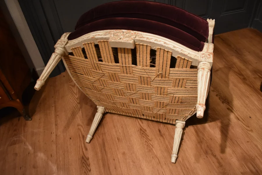 Bergère de style Louis XVI