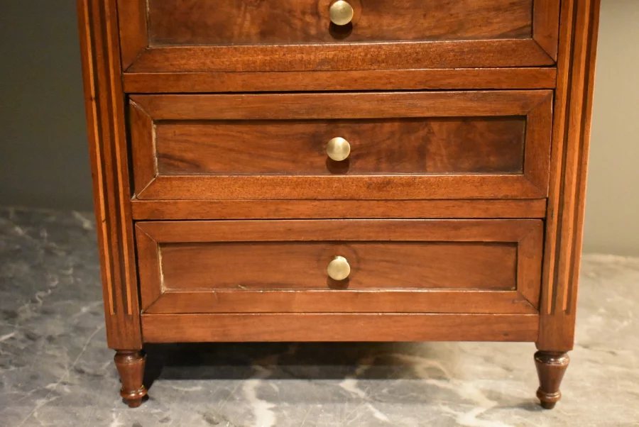 LOUIS XVI STYLE MINIATURE CHEST OF DRAWERS