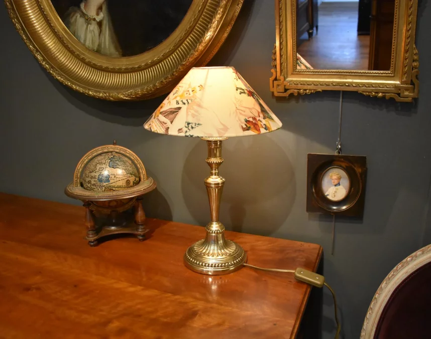 Lampe en bronze