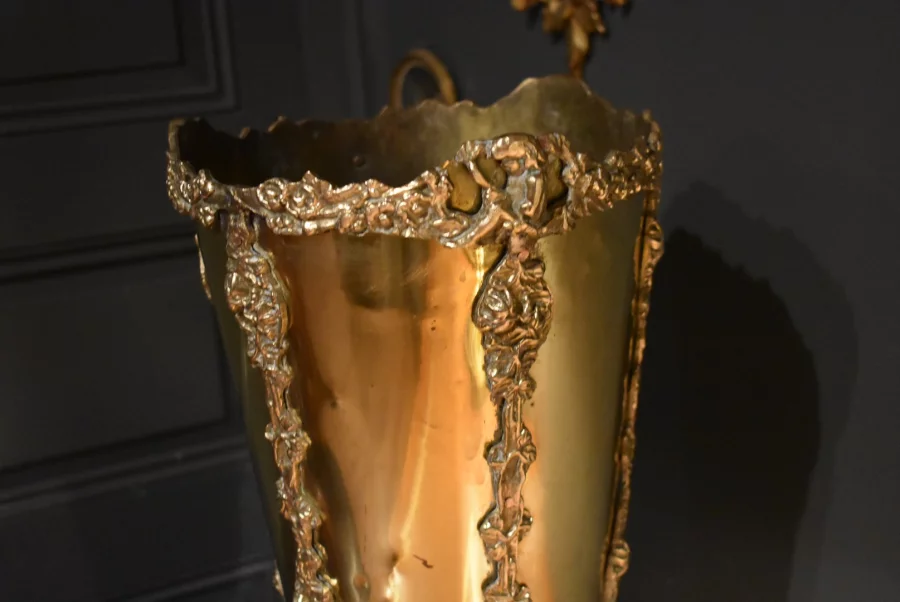 Porte parapluies ou porte cannes en laiton