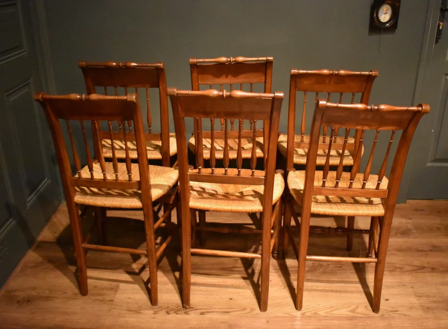 Suite de six chaises Restauration