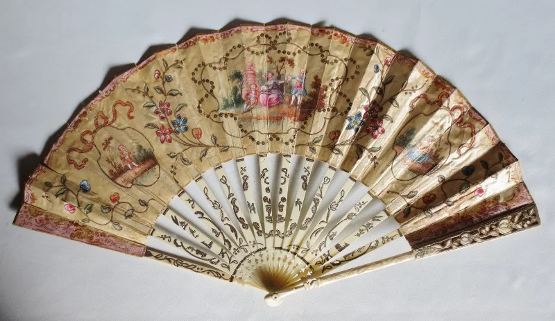 Eventail, XVIIIe siècle.