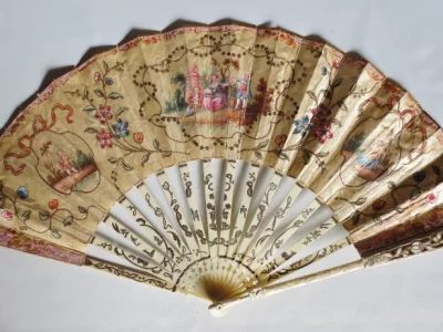 Eventail, XVIIIe siècle.