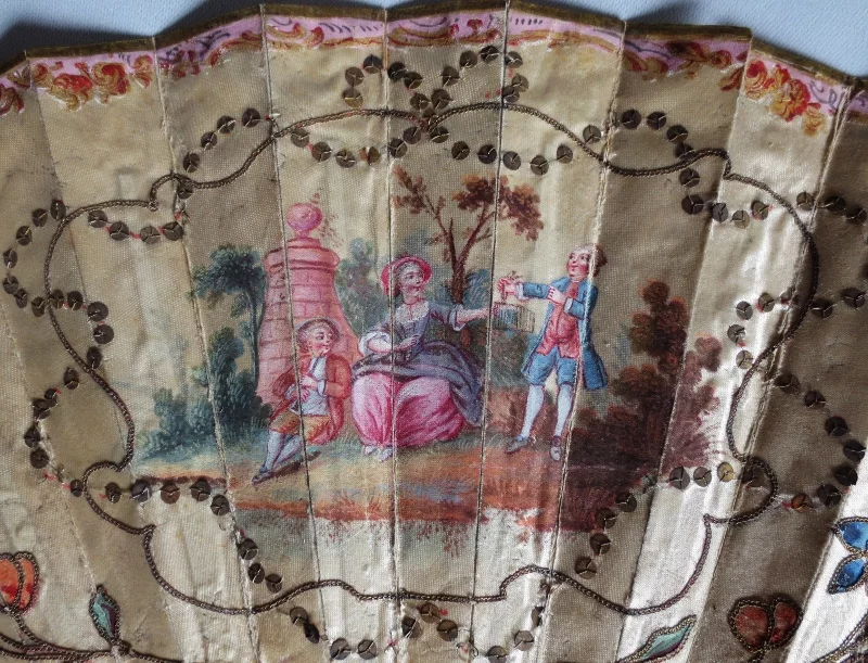 Eventail, XVIIIe siècle.