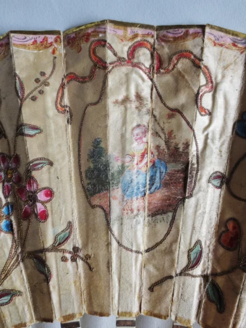 Eventail, XVIIIe siècle.