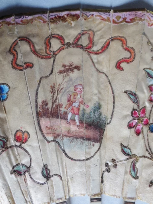 Eventail, XVIIIe siècle.